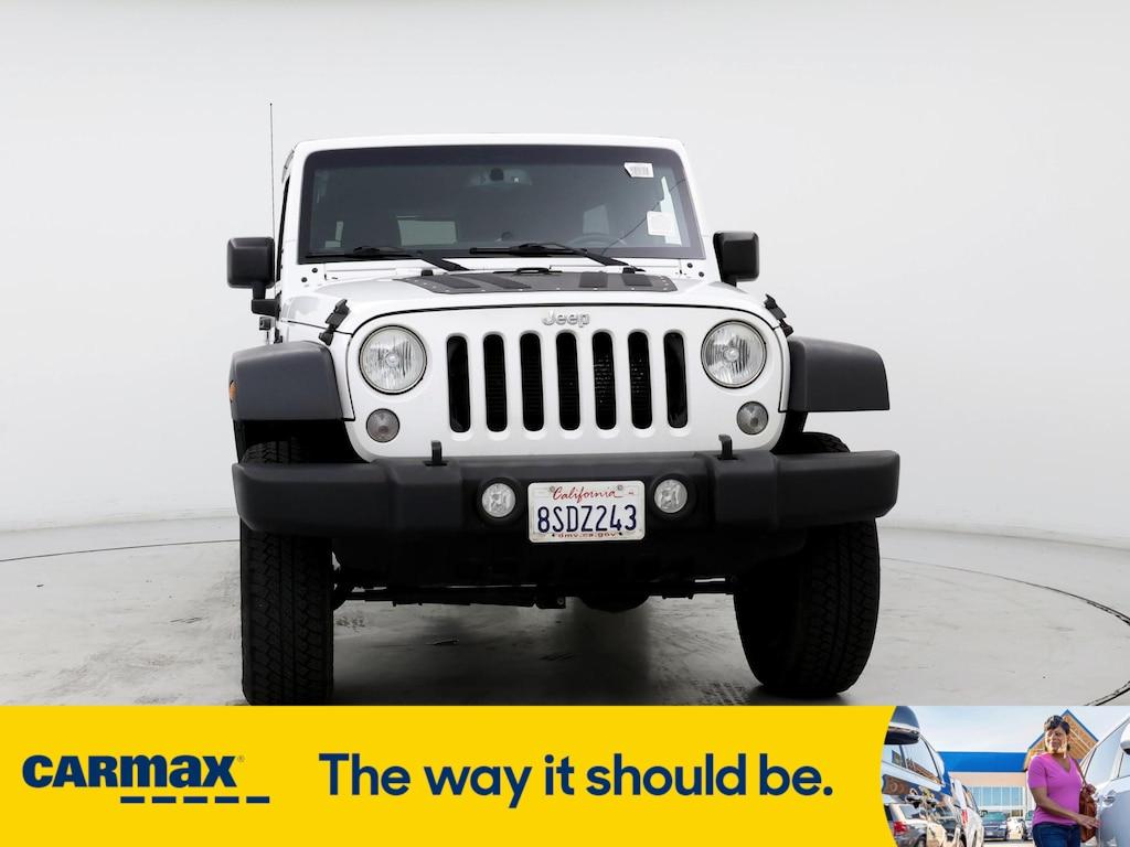 used 2015 Jeep Wrangler car, priced at $19,998