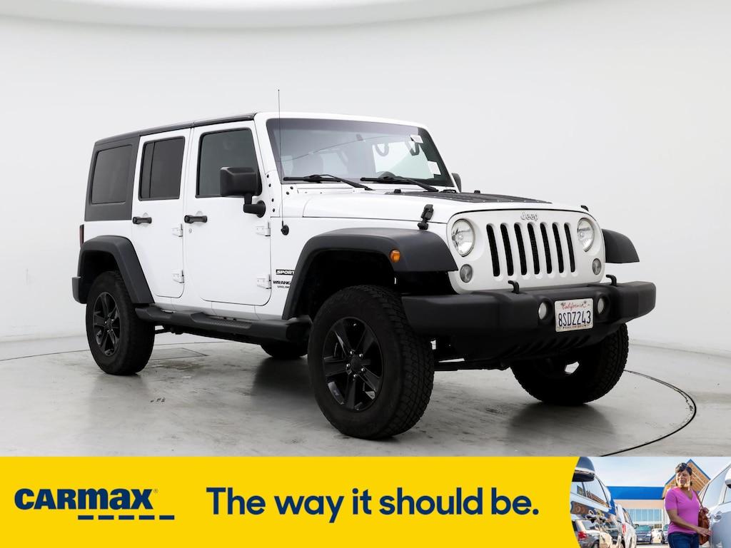 used 2015 Jeep Wrangler car, priced at $19,998