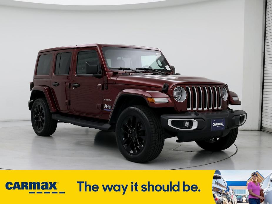 used 2021 Jeep Wrangler Unlimited 4xe car, priced at $34,998