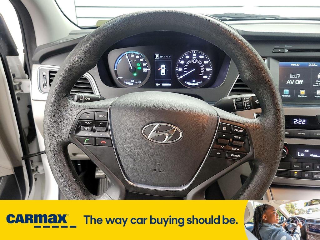 used 2017 Hyundai Sonata Hybrid car, priced at $11,998