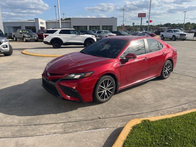 used 2021 Toyota Camry car, priced at $25,195