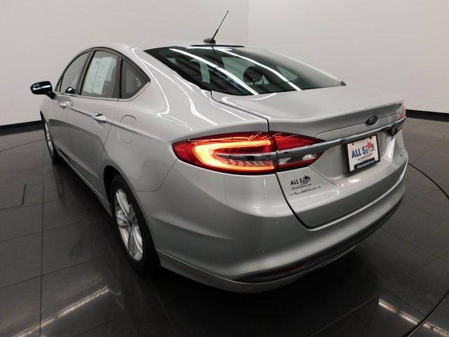 used 2018 Ford Fusion car, priced at $17,147