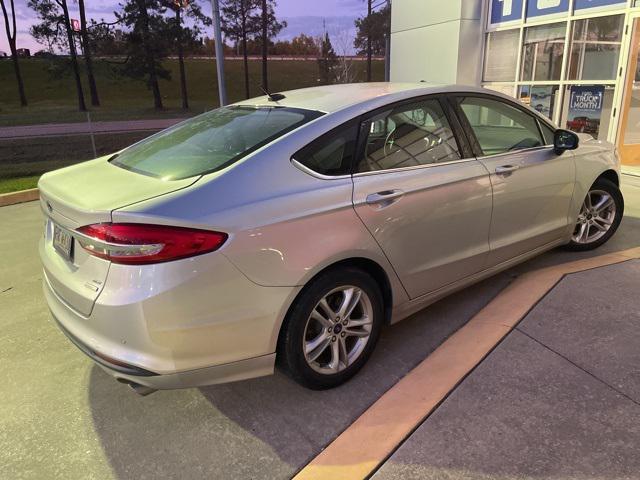 used 2018 Ford Fusion car, priced at $16,876