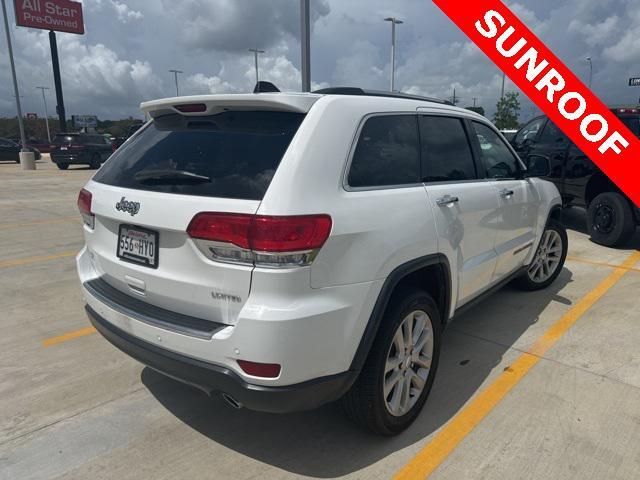 used 2017 Jeep Grand Cherokee car, priced at $18,751