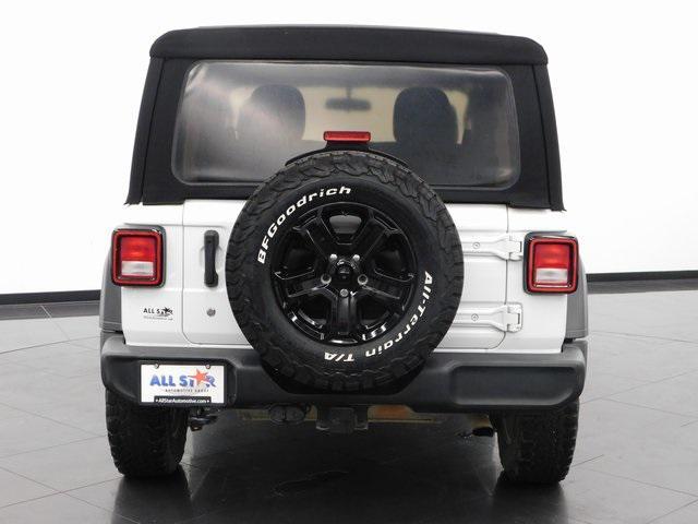 used 2018 Jeep Wrangler car, priced at $20,787