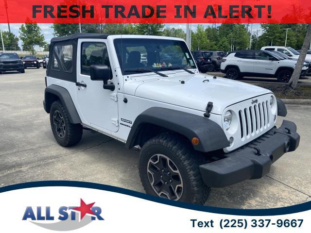 used 2015 Jeep Wrangler car, priced at $17,685