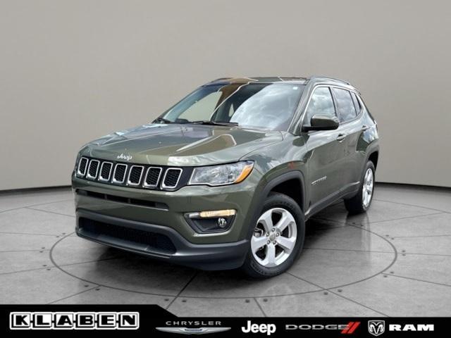 used 2021 Jeep Compass car, priced at $21,588