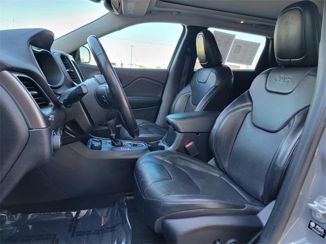 used 2021 Jeep Cherokee car, priced at $20,088