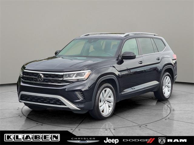 used 2021 Volkswagen Atlas car, priced at $26,988