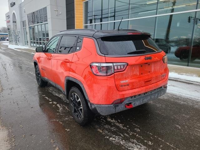 used 2021 Jeep Compass car, priced at $23,947