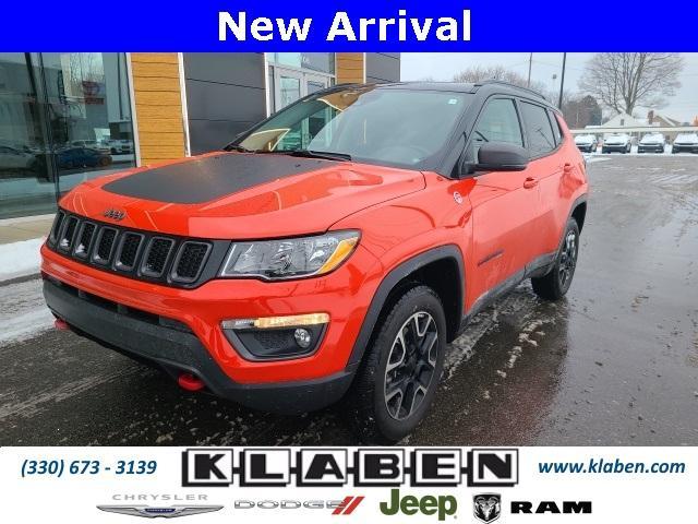 used 2021 Jeep Compass car, priced at $23,947