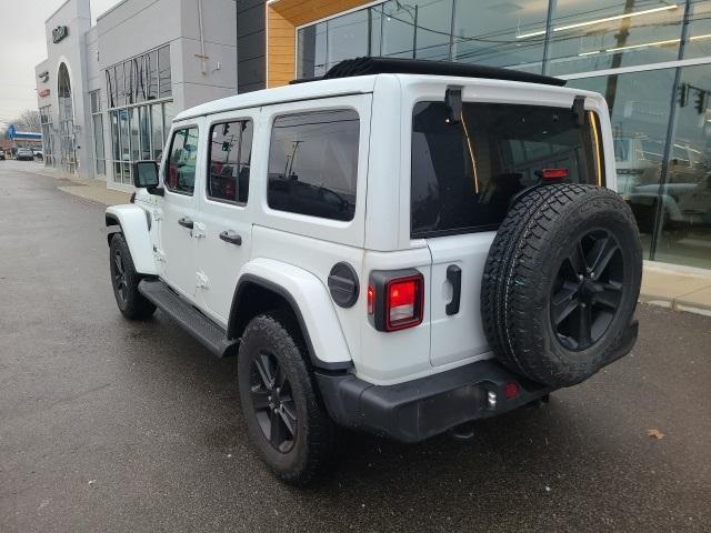 used 2021 Jeep Wrangler Unlimited car, priced at $38,677