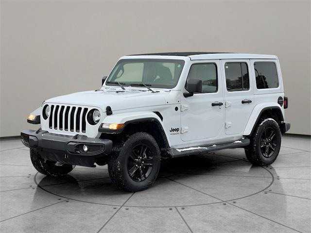 used 2021 Jeep Wrangler Unlimited car, priced at $37,485