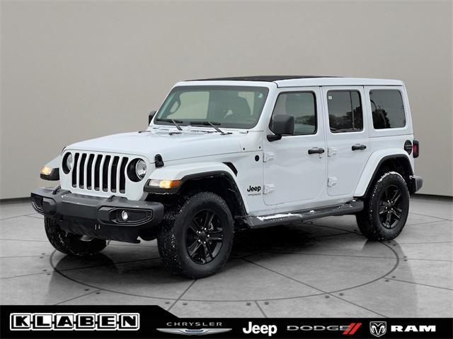 used 2021 Jeep Wrangler Unlimited car, priced at $37,485