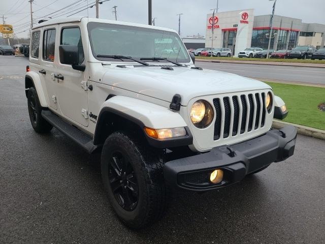 used 2021 Jeep Wrangler Unlimited car, priced at $38,677