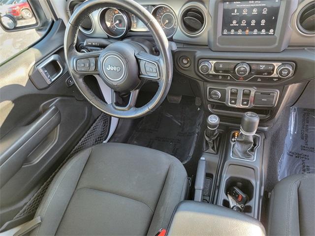 used 2021 Jeep Wrangler car, priced at $32,676