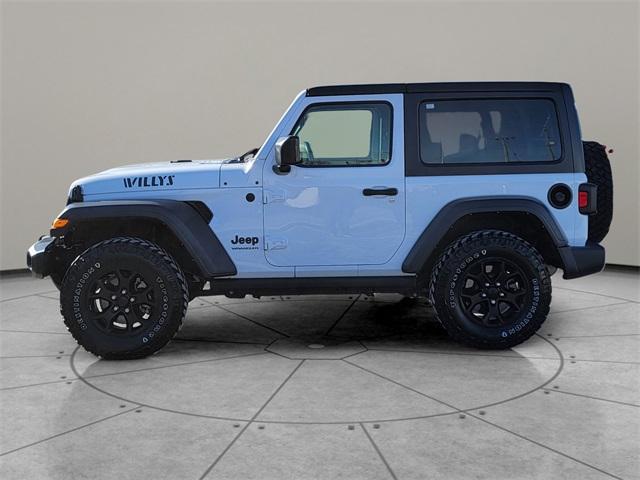 used 2021 Jeep Wrangler car, priced at $32,676