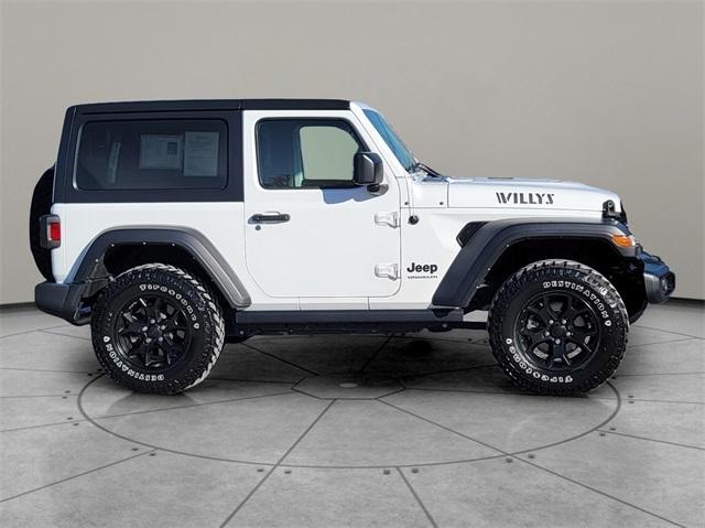 used 2021 Jeep Wrangler car, priced at $32,676