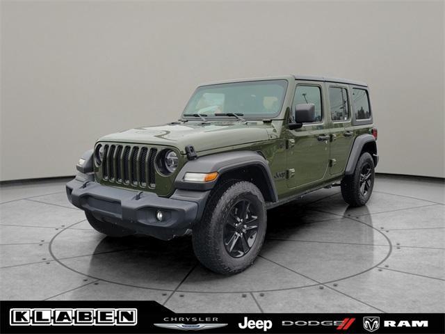 used 2021 Jeep Wrangler Unlimited car, priced at $33,972