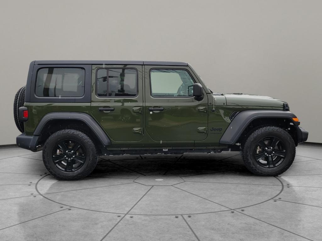 used 2021 Jeep Wrangler Unlimited car, priced at $33,972