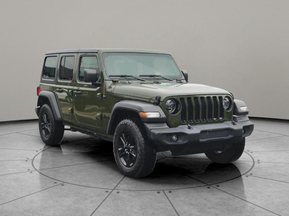 used 2021 Jeep Wrangler Unlimited car, priced at $33,972