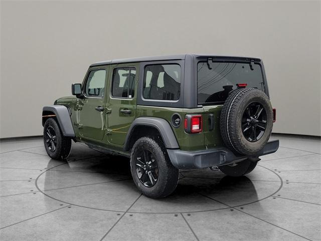 used 2021 Jeep Wrangler Unlimited car, priced at $32,154