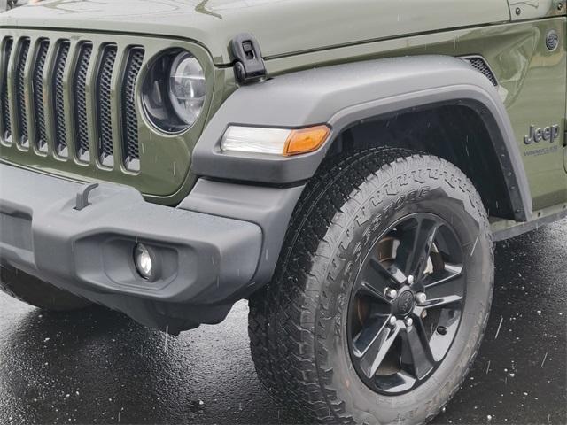 used 2021 Jeep Wrangler Unlimited car, priced at $32,154