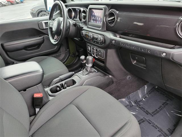 used 2021 Jeep Wrangler Unlimited car, priced at $32,154