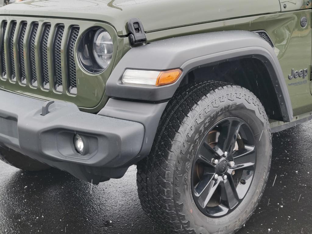 used 2021 Jeep Wrangler Unlimited car, priced at $33,972