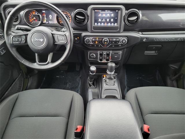 used 2021 Jeep Wrangler Unlimited car, priced at $32,154