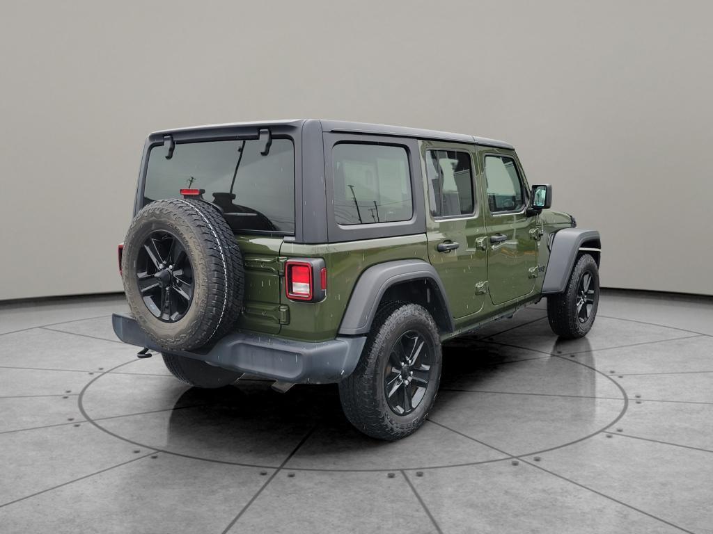 used 2021 Jeep Wrangler Unlimited car, priced at $33,972