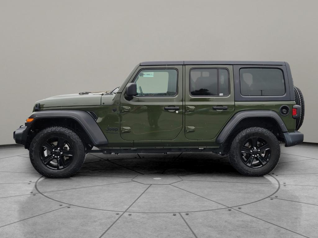 used 2021 Jeep Wrangler Unlimited car, priced at $33,972