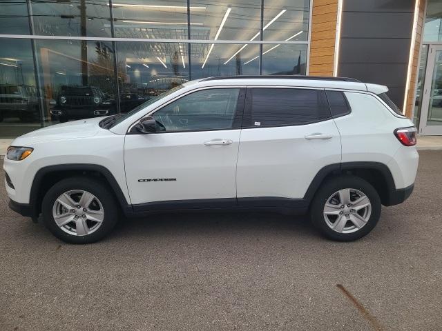 used 2022 Jeep Compass car, priced at $22,388