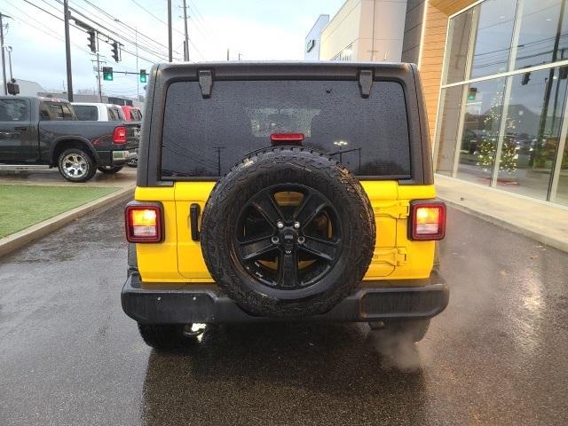 used 2021 Jeep Wrangler Unlimited car, priced at $36,770