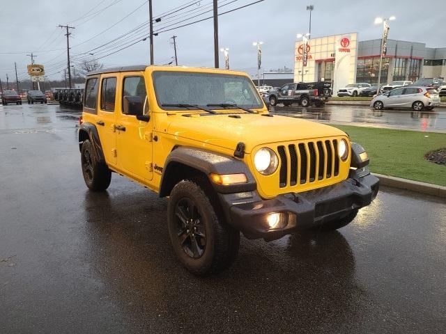 used 2021 Jeep Wrangler Unlimited car, priced at $36,770