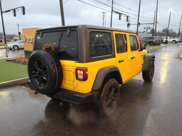 used 2021 Jeep Wrangler Unlimited car, priced at $36,770