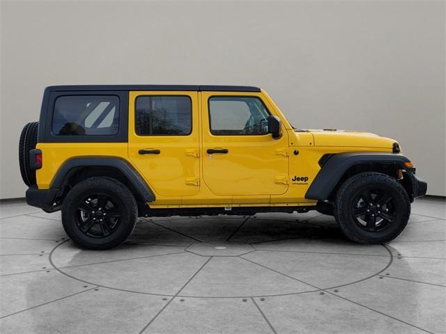 used 2021 Jeep Wrangler Unlimited car, priced at $34,798