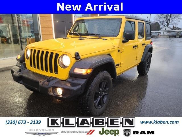 used 2021 Jeep Wrangler Unlimited car, priced at $36,770