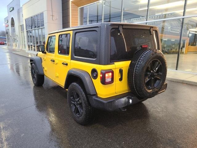 used 2021 Jeep Wrangler Unlimited car, priced at $36,770