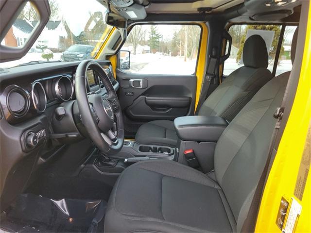 used 2021 Jeep Wrangler Unlimited car, priced at $34,798