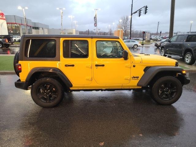 used 2021 Jeep Wrangler Unlimited car, priced at $36,770