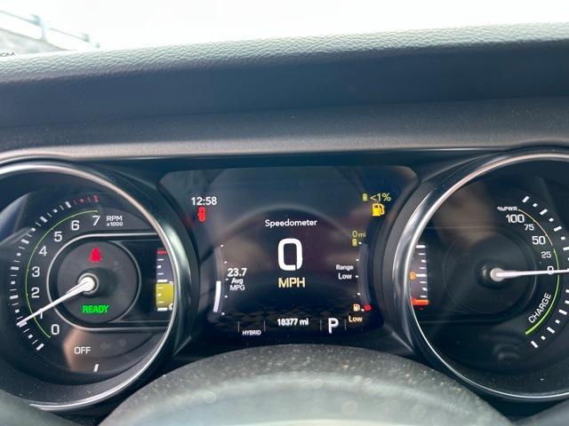 used 2023 Jeep Wrangler 4xe car, priced at $33,888