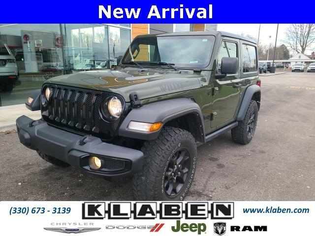 used 2021 Jeep Wrangler car, priced at $28,999