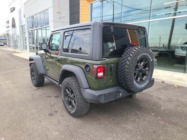 used 2021 Jeep Wrangler car, priced at $28,999