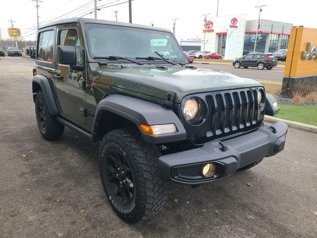 used 2021 Jeep Wrangler car, priced at $28,999