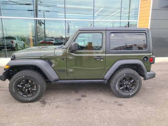 used 2021 Jeep Wrangler car, priced at $28,999