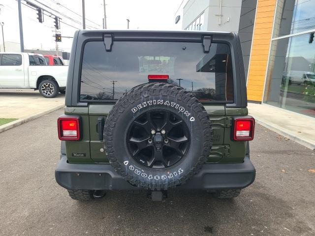 used 2021 Jeep Wrangler car, priced at $28,999