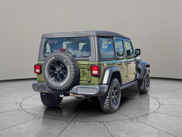 used 2022 Jeep Wrangler Unlimited car, priced at $33,888