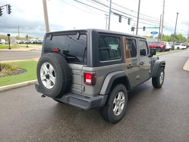 used 2021 Jeep Wrangler Unlimited car, priced at $34,588