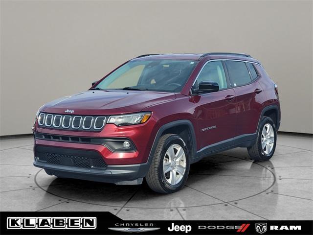 used 2022 Jeep Compass car, priced at $22,834